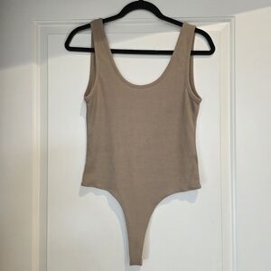 Women's Tan Bodysuit